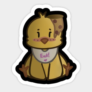 Kawaii Chica Sticker